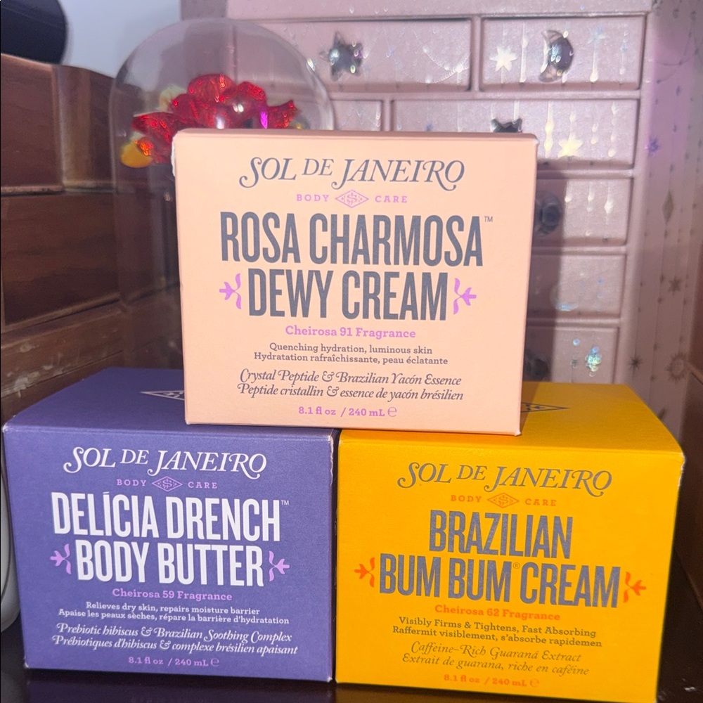Sol De Janeiro Full Size Cream Bundle